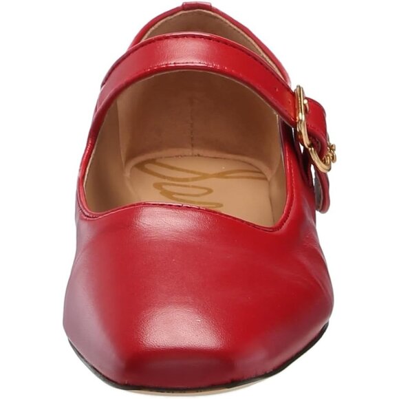 Sam Edelman Womens Scarlet Leather Closed Pointed Toe Mary Jane Flat Shoes - Picture 2 of 7
